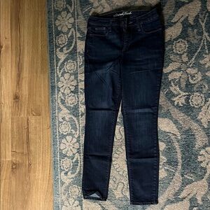 Universal Thread Dark Blue High Rise Skinny Jeans